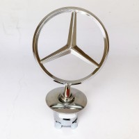 Емблема за Мерцедес тип Мерник 44мм Mercedes за C,E,S Класа Лого за Капак